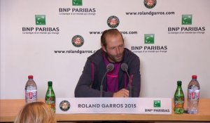Roland-Garros - Robert : "Je n'étais plus la dans le 5e"