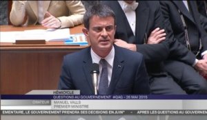 Compte pénibilité : "La fiche individuelle d'entreprise est supprimée", assure Manuel Valls
