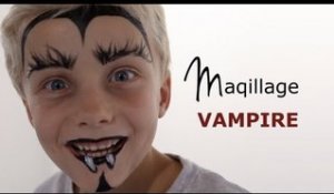 Maquillage Vampire - Tutoriel maquillage enfant facile