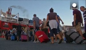 Grèce: plus d'un millier de migrants a quitté l'île de Kos