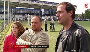 Coupe de France de foot : Auxerre, le "petit poucet", rêve de réaliser un exploit