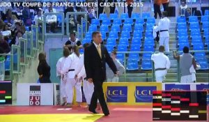 Chpt de France par équipes cadets/cadettes 2015 - Tapis 5 (REPLAY)