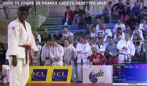 Chpt de France par équipes cadets/cadettes 2015 - Tapis 4 (REPLAY)