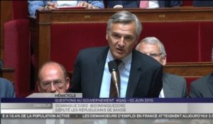Dominique Dord (Les Républicains) au gouvernement : "Le jour ne reviendra sur la France que le jour où vous partirez"