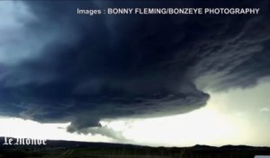 Time-lapse : une tornade balaye le Dakota du Sud