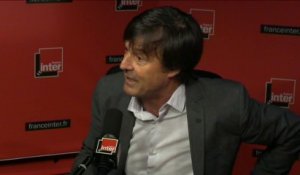 Nicolas Hulot : "Chaque minute, 10 millions d'euros sont alloués aux énergies fossiles"