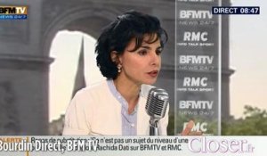 Bourdin Direct : Rachida Dati n'aime pas les "sketchs" de Sarkozy
