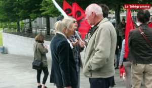 Brest. Réforme du collège : une centaine de manifestants