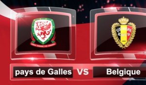 Match du jour: découvrez pays de Galles-Belgique et les autres affiches du we