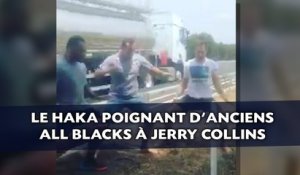 Le haka poignant d’anciens All Blacks à Jerry Collins
