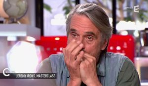 La démonstration d'harmonica de Jeremy Irons - C à vous - 11/06/2015