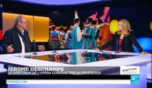 Jérôme Deschamps tire sa révérence à l'Opéra Comique