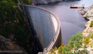 Un panier de basket à 126m sur un barrage ! Record du monde !