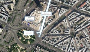 Plan d'accès dynamique au Leem, 58 bd Gouvion Saint Cyr, Paris 17e