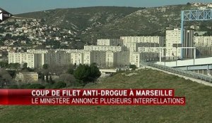 Coup de filet anti-drogue à Marseille: 33 personnes interpellées