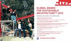 Lauréats du Global Award for Sustainable Architecture
