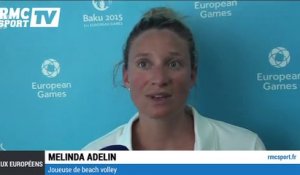 Jeux Européens : la paire Adelin-Longuet remporte son premier match de poule