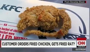Un rat frit retrouvé dans un restaurant KFC?