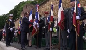 Appel du 18 juin : Julie Gayet présente lors du déplacement de François Hollande