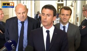Motion de censure rejetée: "l’opposition est incapable de proposer une alternative", dit Valls