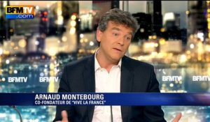 "Ce sont des bonnes vacances", dit Montebourg, qui n’a plus de mandat politique
