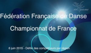 7 juin 2015 : Championnat France Country & Line 2015 - défilé des régions