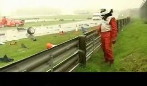 Accident impressionnant en course GT 500 - Oulton Park