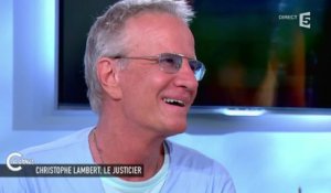 Christophe Lambert très ému par le message de sa fille - C à vous - 24/06/2015