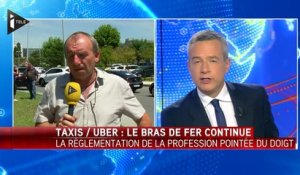 Le patron des taxis G7 "condamne les violences"