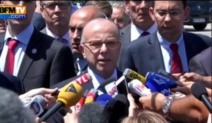 Attentat en Isère: Cazeneuve appelle "à la dignité, à la responsabilité et au rassemblement"