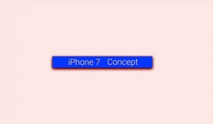 iPhone 7 : concept avec un design de MacBook (1/2)