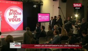 Après les départementales : Les projections Régionales