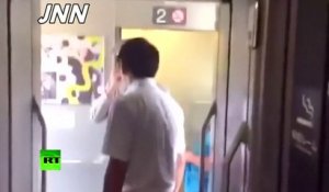Un homme s'est mis le feu au train Tokyo-Osaka