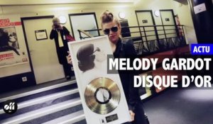 Melody Gardot reçoit son disque d'or à l'Olympia