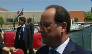 Hollande sur la crise grecque : "Je veux qu'on puisse trouver un accord avant le référendum"