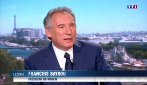 François Bayrou, invité du 13H sur TF1 - 280615