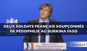 Deux soldats français soupçonnés de pédophilie au Burkina Faso