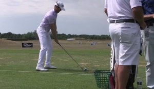 Golf - ODF : Bourdy au practice avant d'entrer dans l'arène