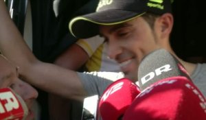 Cyclisme - Tour de France : Contador «Le maillot jaune donne confiance»