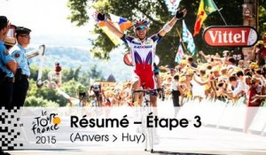 Résumé - Étape 3 (Anvers > Huy) - Tour de France 2015