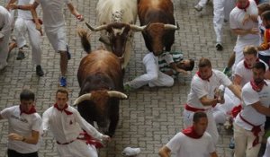 Pampelune : onze personnes blessées dans une course avec les taureaux