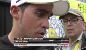 VIDÉO- Alberto Contador (Tinkoff-Saxo) : "J'avais de bonnes jambes"
