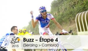 Buzz du jour / Buzz of the day - L'Enfer du Nord pour Pinot - Étape 4 (Seraing > Cambrai) - Tour de France 2015