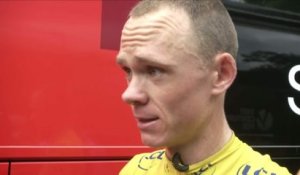 Cyclisme - Tour de France : Froome «content» de laisser le maillot à Martin