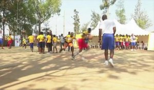 Rwanda, Formation de jeunes basketteurs à Kigali