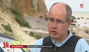 Eboulement d'une falaise en Seine-Maritime : une possible victime recherchée