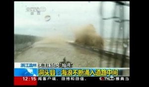 La Chine se prépare à l'approche d'un typhon, le plus violent depuis 1949