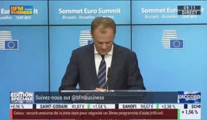 Edition spéciale Grèce: Discours de François Hollande à Bruxelles