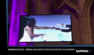 Wimbledon 2015 : La danse déjantée de Serena Williams et Novak Djokovic à la soirée de clôture