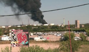 Bouches-du-Rhône: incendie sur un site pétrochimique